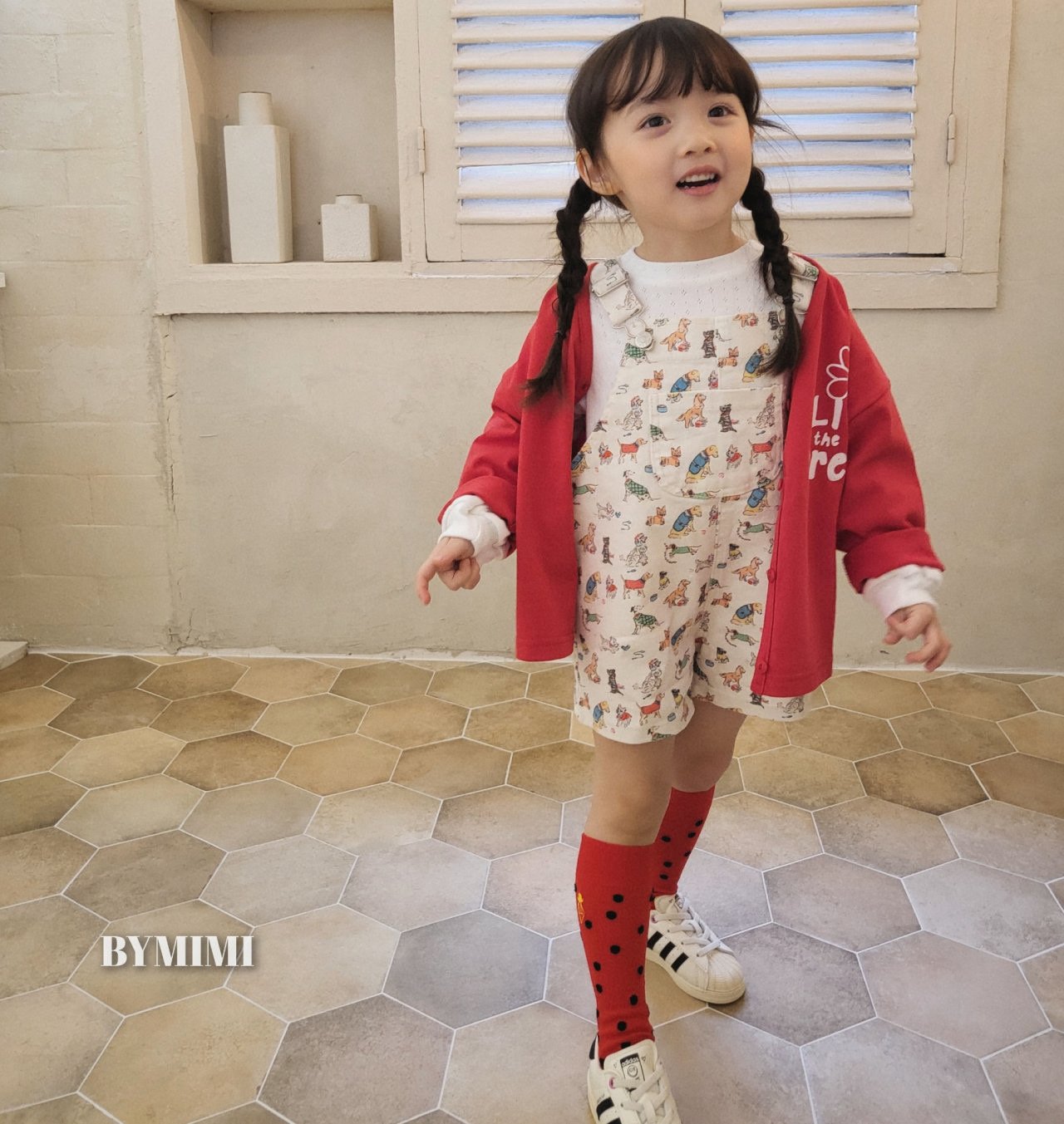 Bymimi - Korean Children Fashion - #childofig - Toy Dungarees Pants