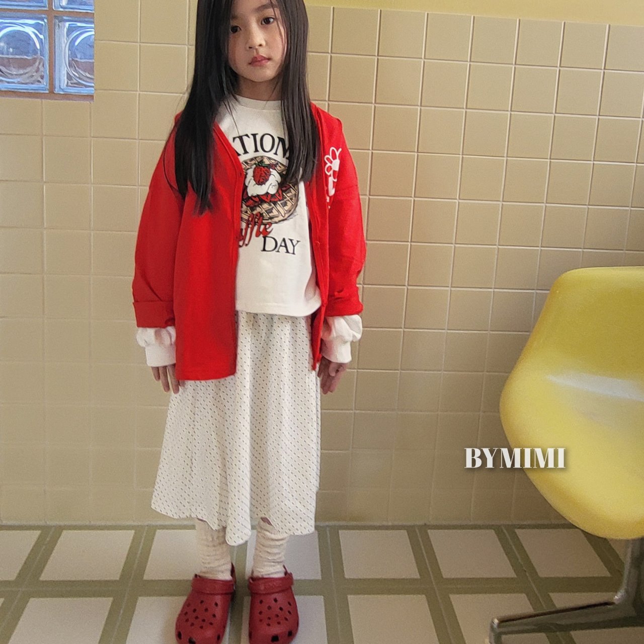 Bymimi - Korean Children Fashion - #childofig - Dot Skirt - 8