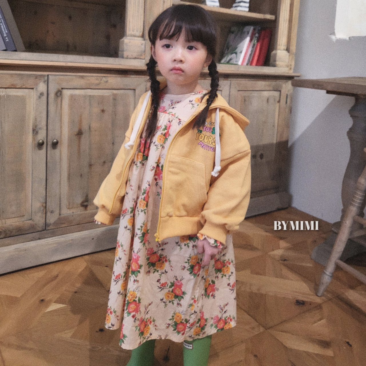 Bymimi - Korean Children Fashion - #childrensboutique - Mini Hoody Zip-up - 10