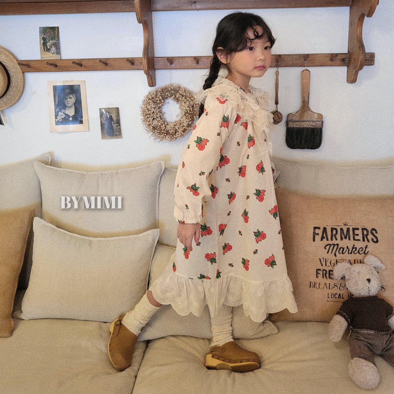 Bymimi - Korean Children Fashion - #childrensboutique - Emma One-piece - 7