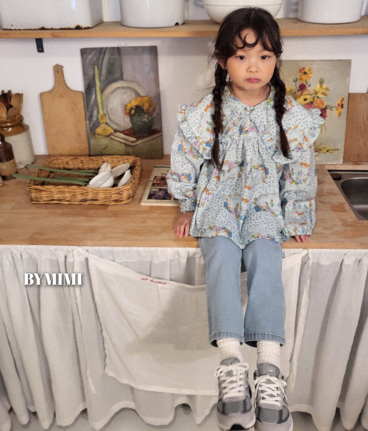 Bymimi - Korean Children Fashion - #childrensboutique - Bobo Denim Jeans