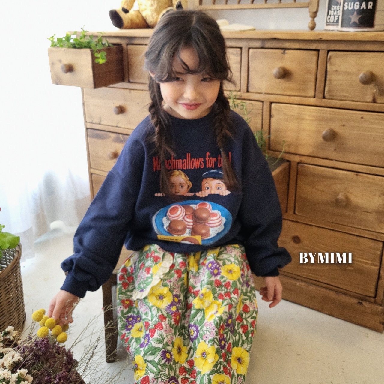 Bymimi - Korean Children Fashion - #childrensboutique - Marshmallow Sweatshirt - 5