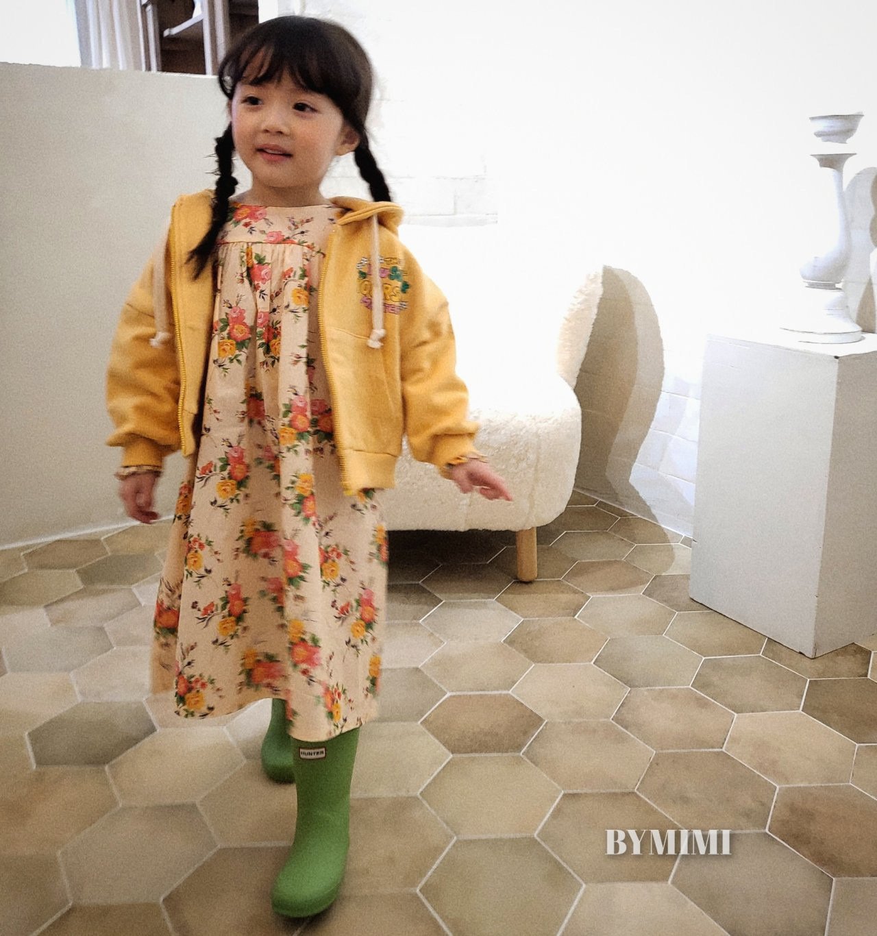 Bymimi - Korean Children Fashion - #designkidswear - Mini Hoody Zip-up - 11