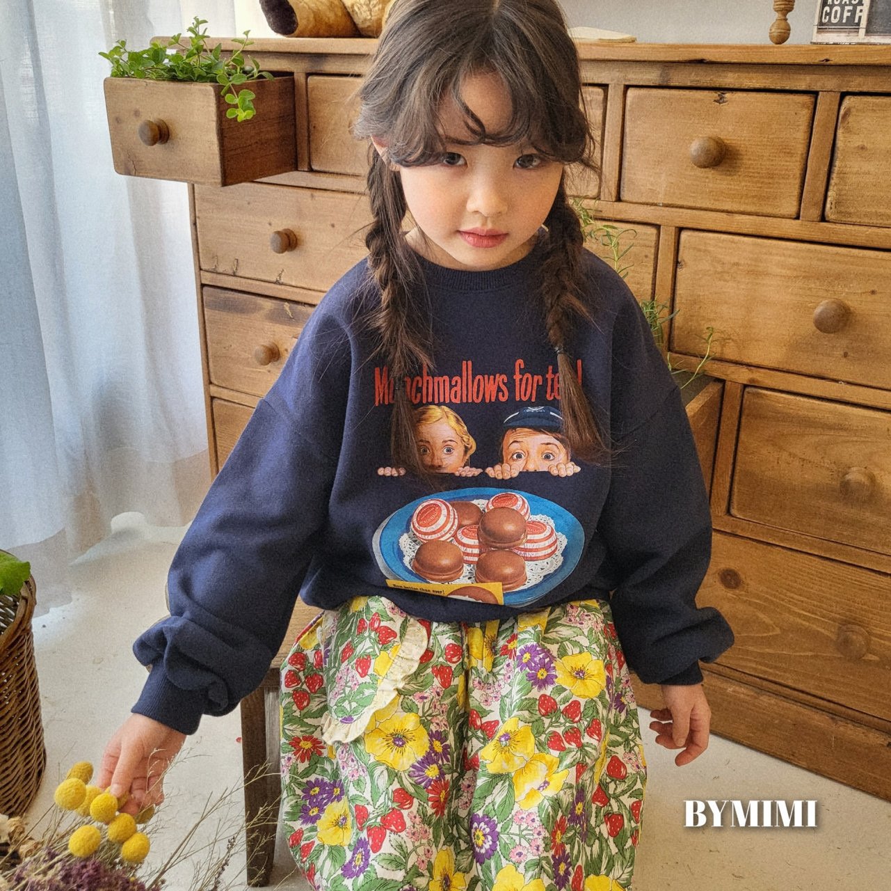 Bymimi - Korean Children Fashion - #designkidswear - Marshmallow Sweatshirt - 6