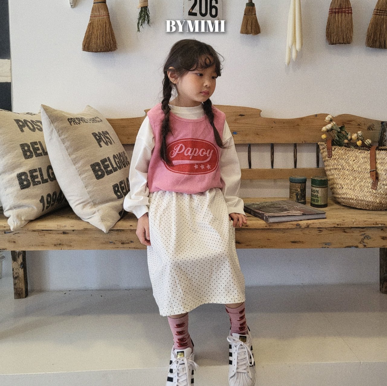 Bymimi - Korean Children Fashion - #discoveringself - Dot Skirt - 12