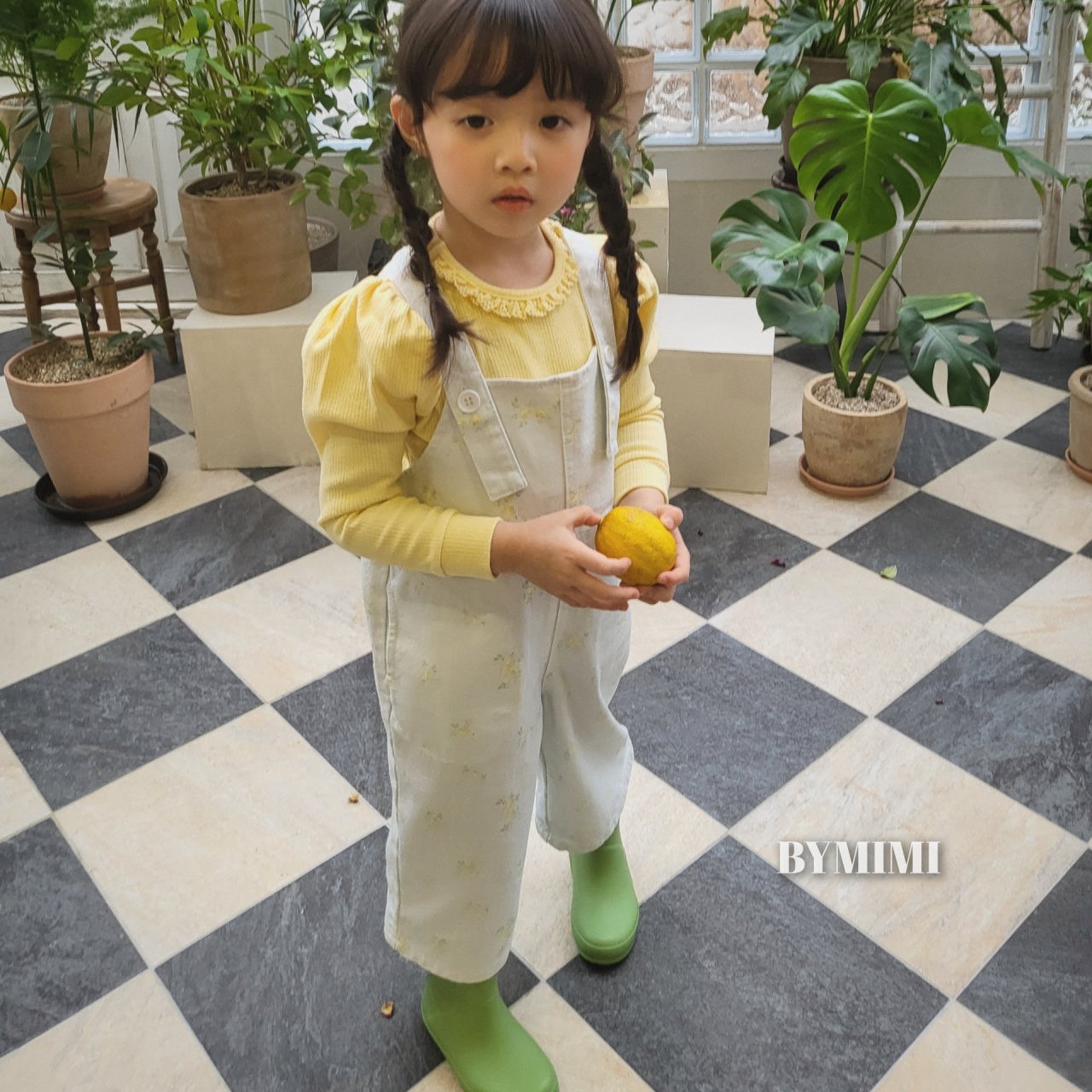 Bymimi - Korean Children Fashion - #fashionkids - Twill Pnats - 6