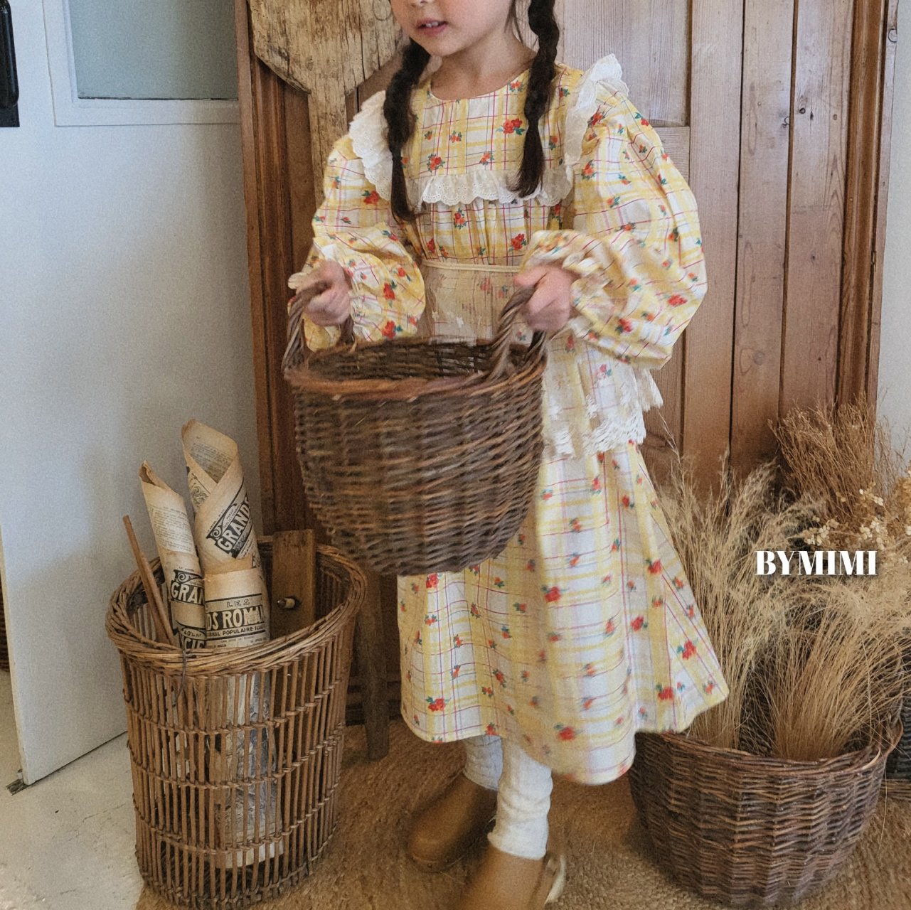 Bymimi - Korean Children Fashion - #kidsshorts - Waltz Apron - 5