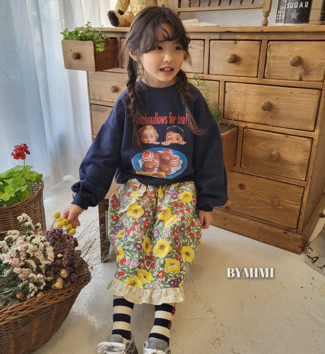 Bymimi - Korean Children Fashion - #kidsshorts - Marshmallow Sweatshirt - 9