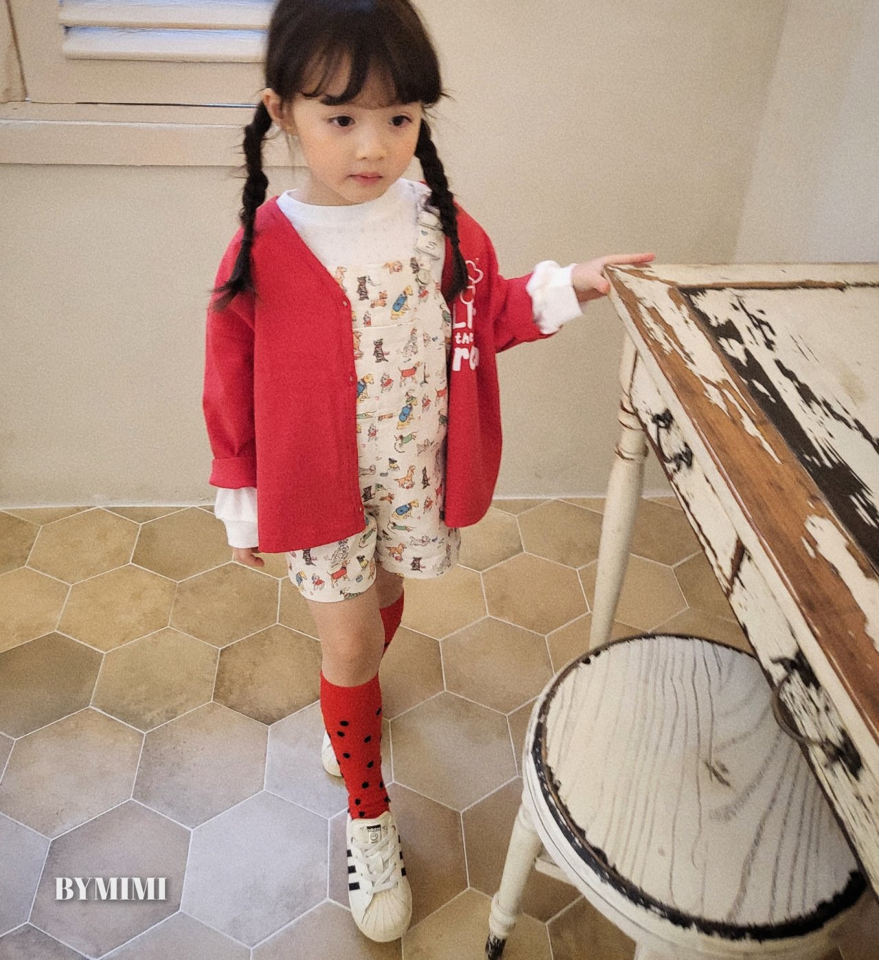 Bymimi - Korean Children Fashion - #kidsshorts - Live Cardigan - 6