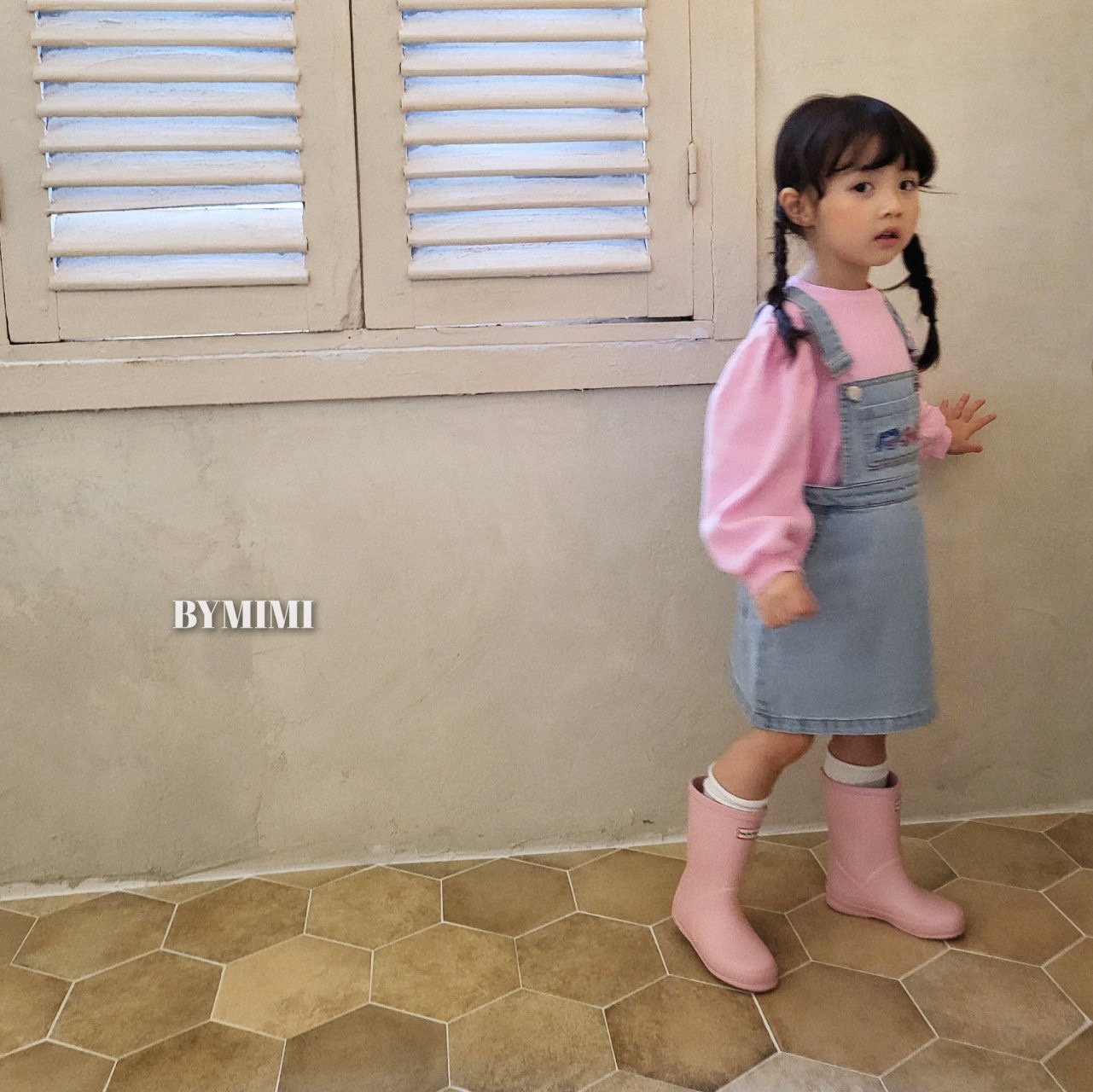 Bymimi - Korean Children Fashion - #kidsstore - Ppippi Denim One-piece - 9