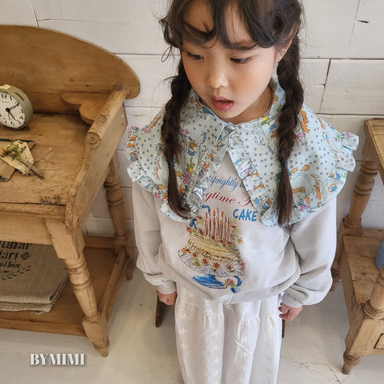 Bymimi - Korean Children Fashion - #kidsstore - Cake Sweatshirt - 9
