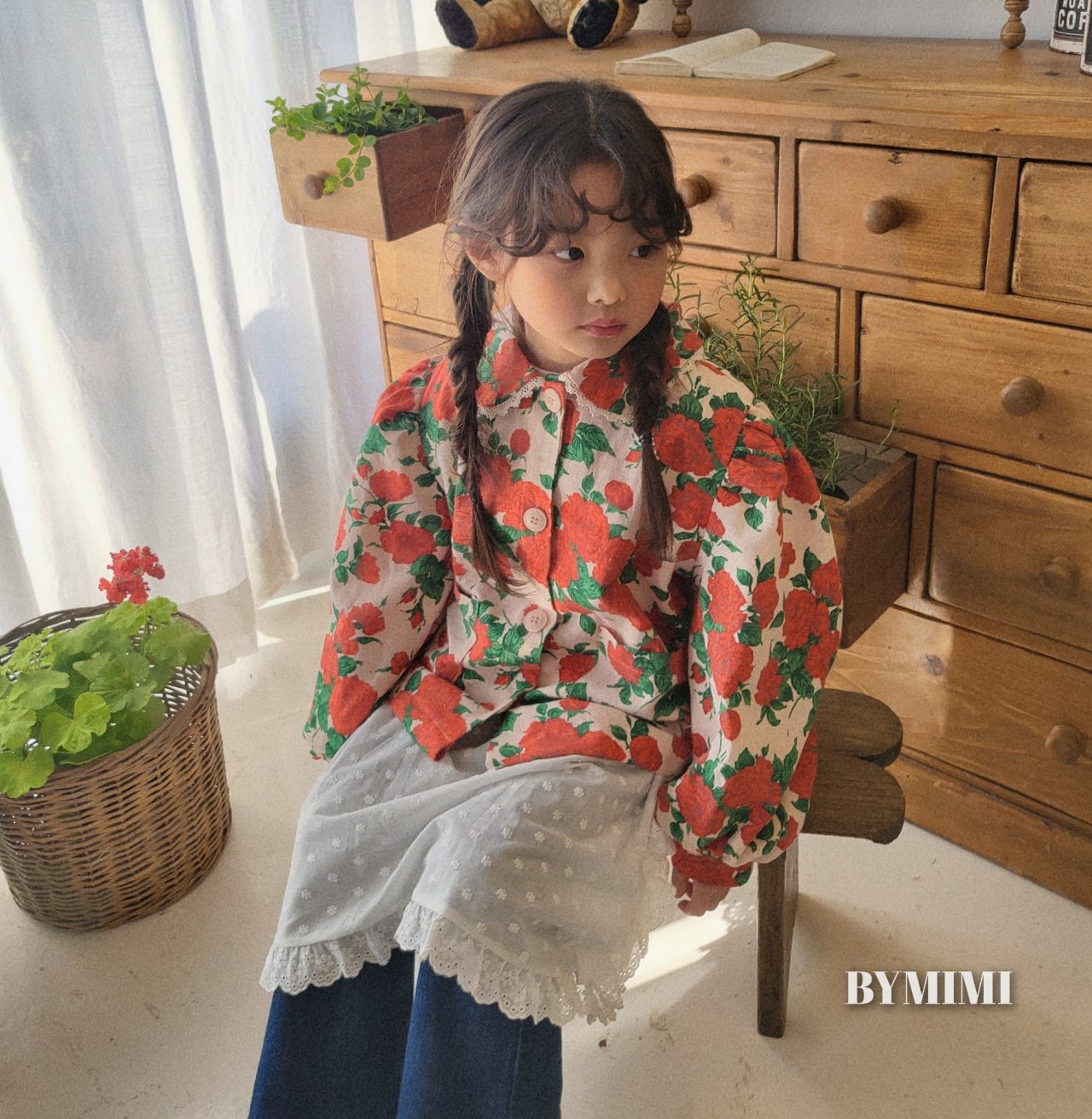 Bymimi - Korean Children Fashion - #kidzfashiontrend - Rose Jacket - 3