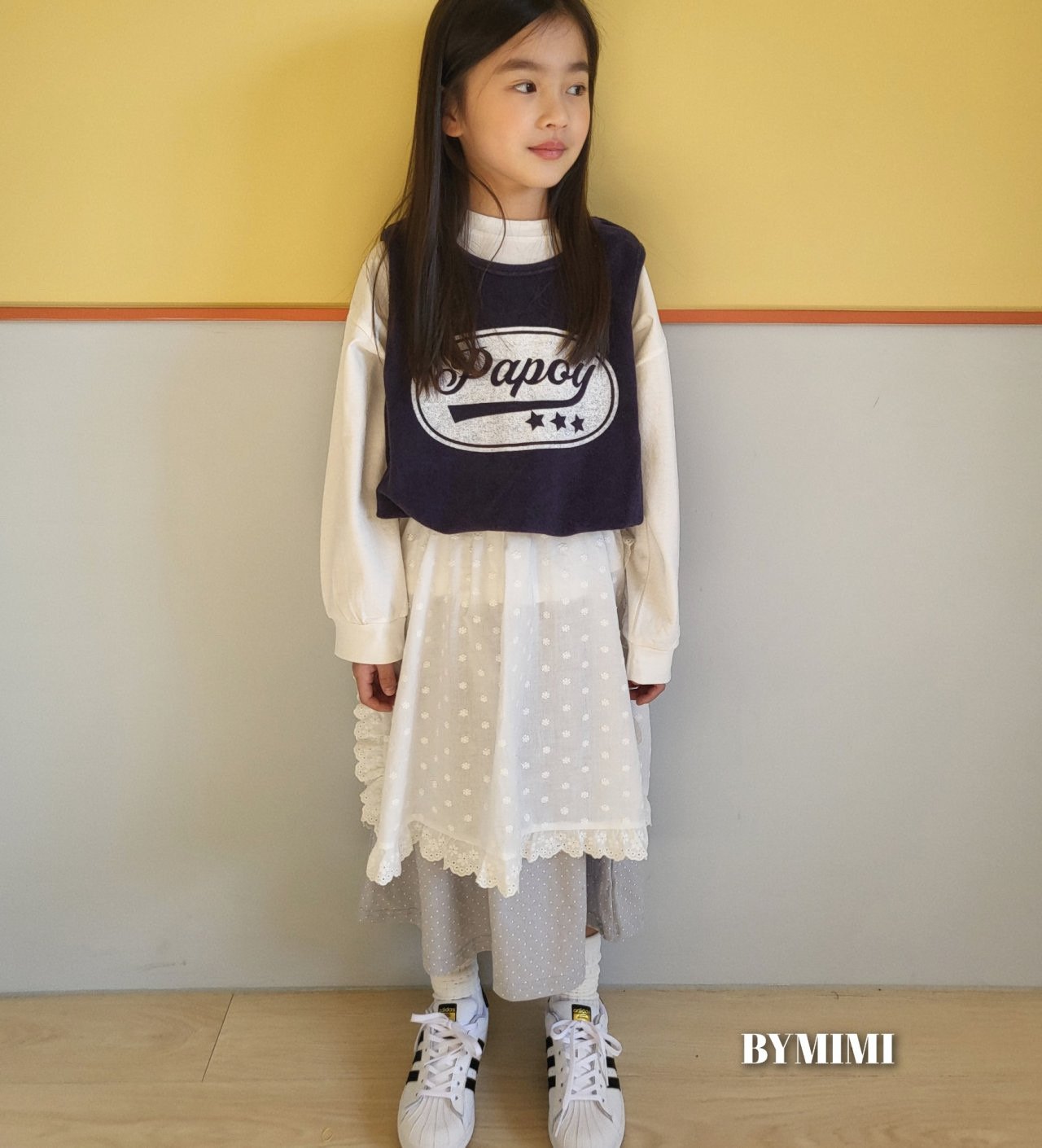 Bymimi - Korean Children Fashion - #kidzfashiontrend - Terry Vest - 6