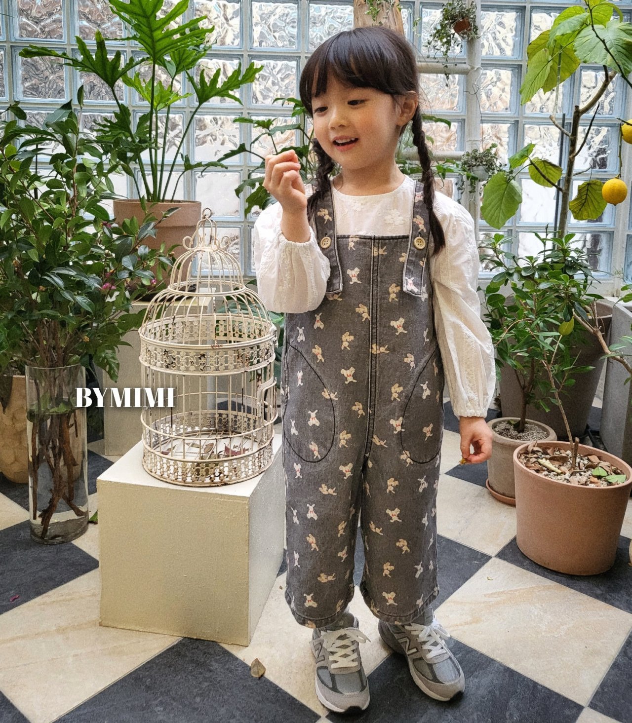 Bymimi - Korean Children Fashion - #littlefashionista - Twill Pnats - 11