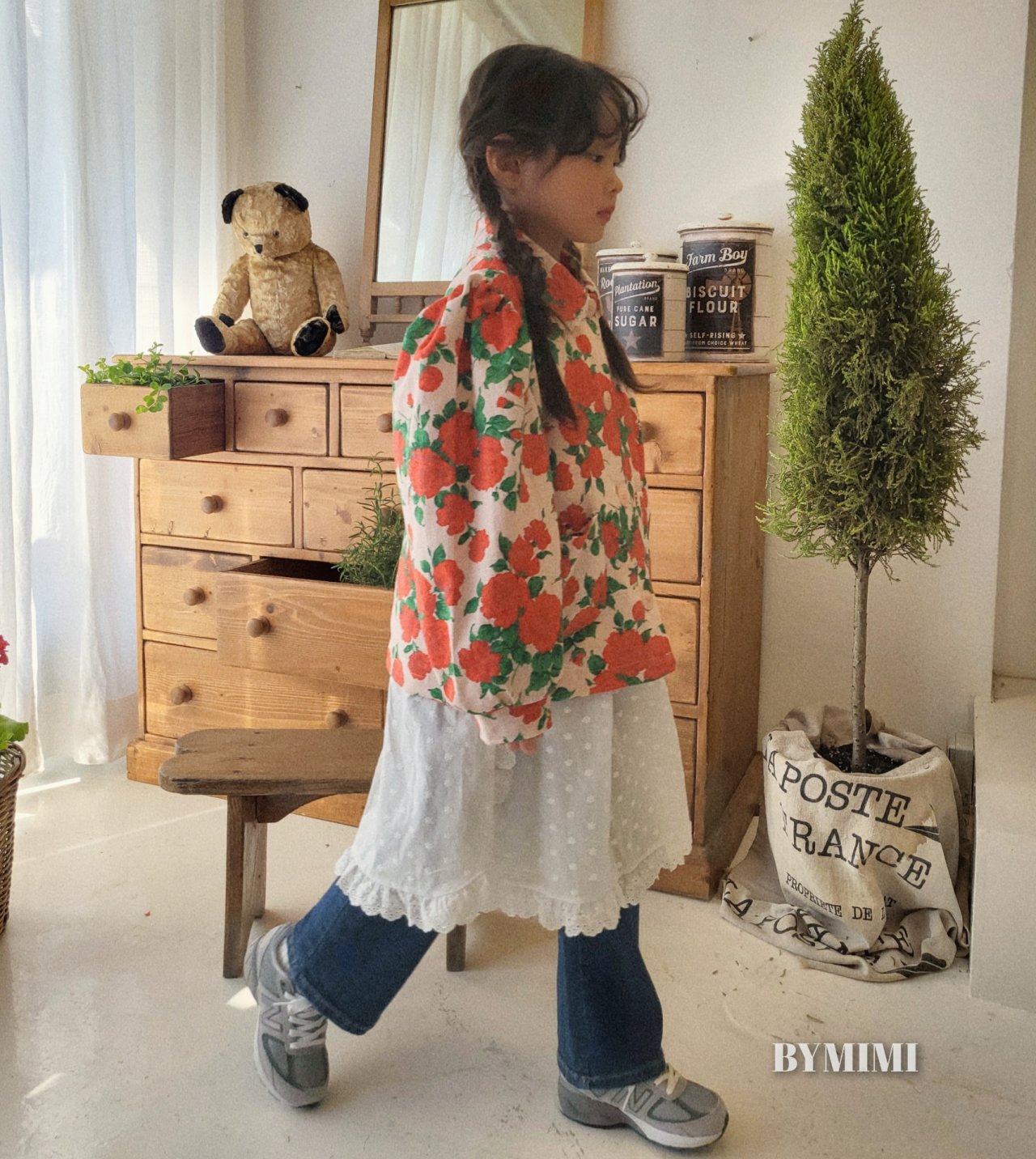 Bymimi - Korean Children Fashion - #magicofchildhood - Bobo Denim Jeans - 10