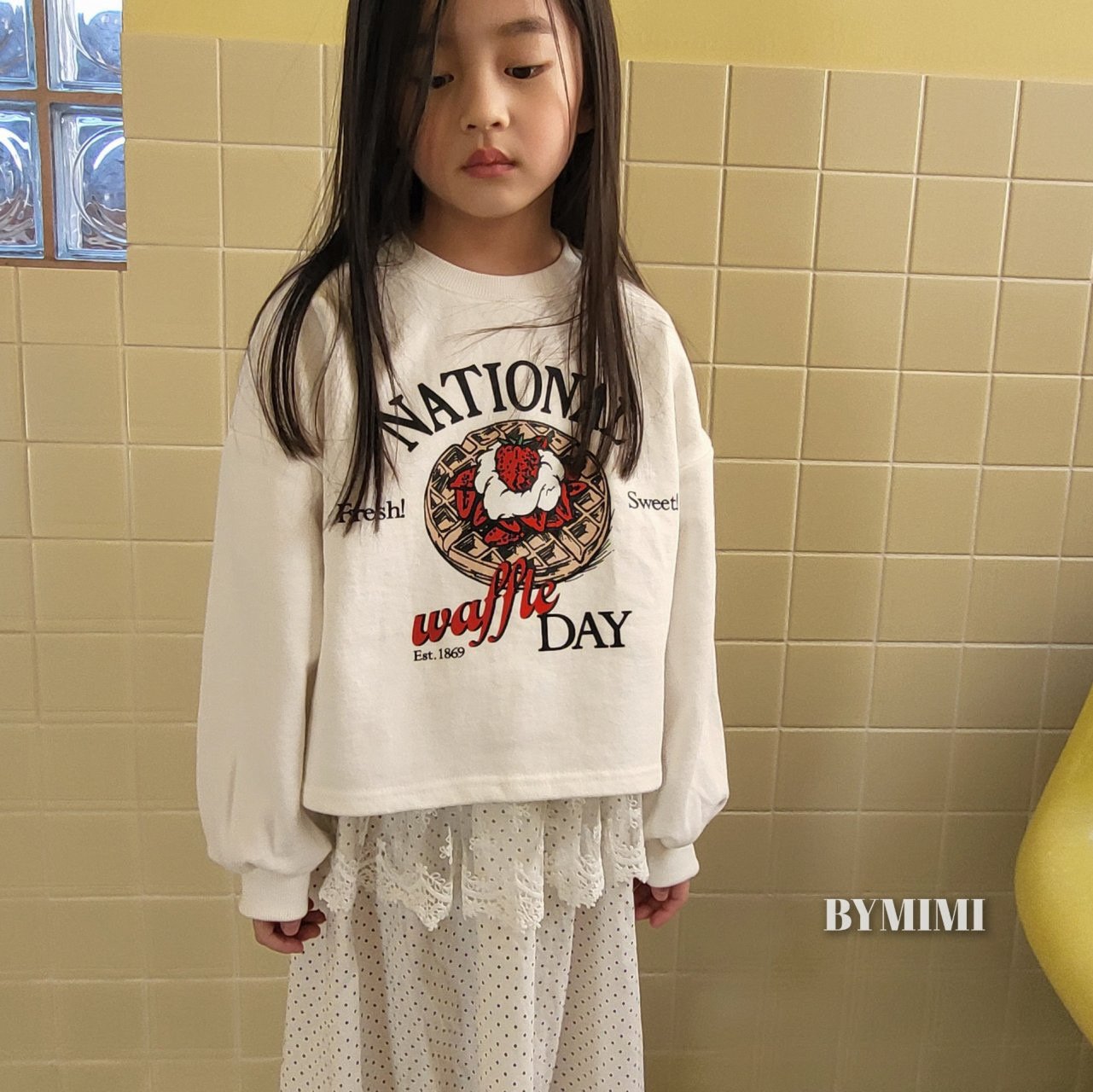 Bymimi - Korean Children Fashion - #magicofchildhood - Dot Skirt - 5