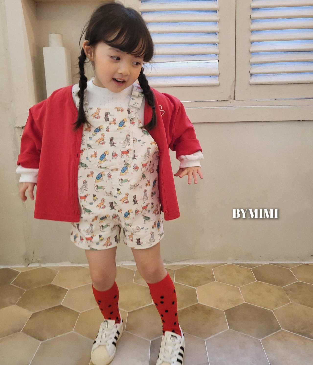 Bymimi - Korean Children Fashion - #minifashionista - Toy Dungarees Pants - 12