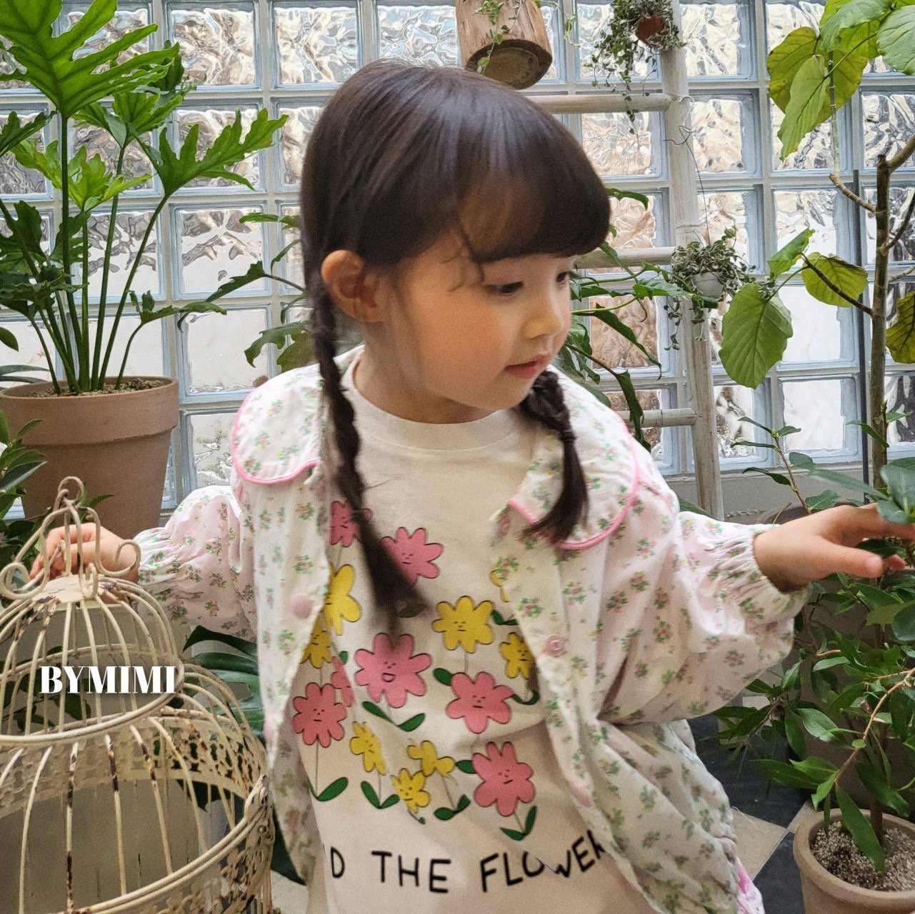 Bymimi - Korean Children Fashion - #minifashionista - Flower Tee - 7