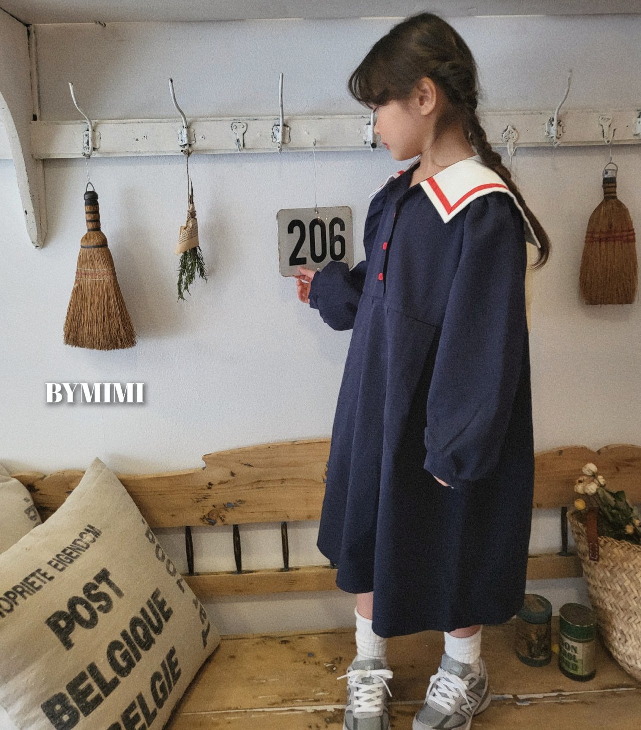 Bymimi - Korean Children Fashion - #stylishchildhood - Sailor One-piece - 6
