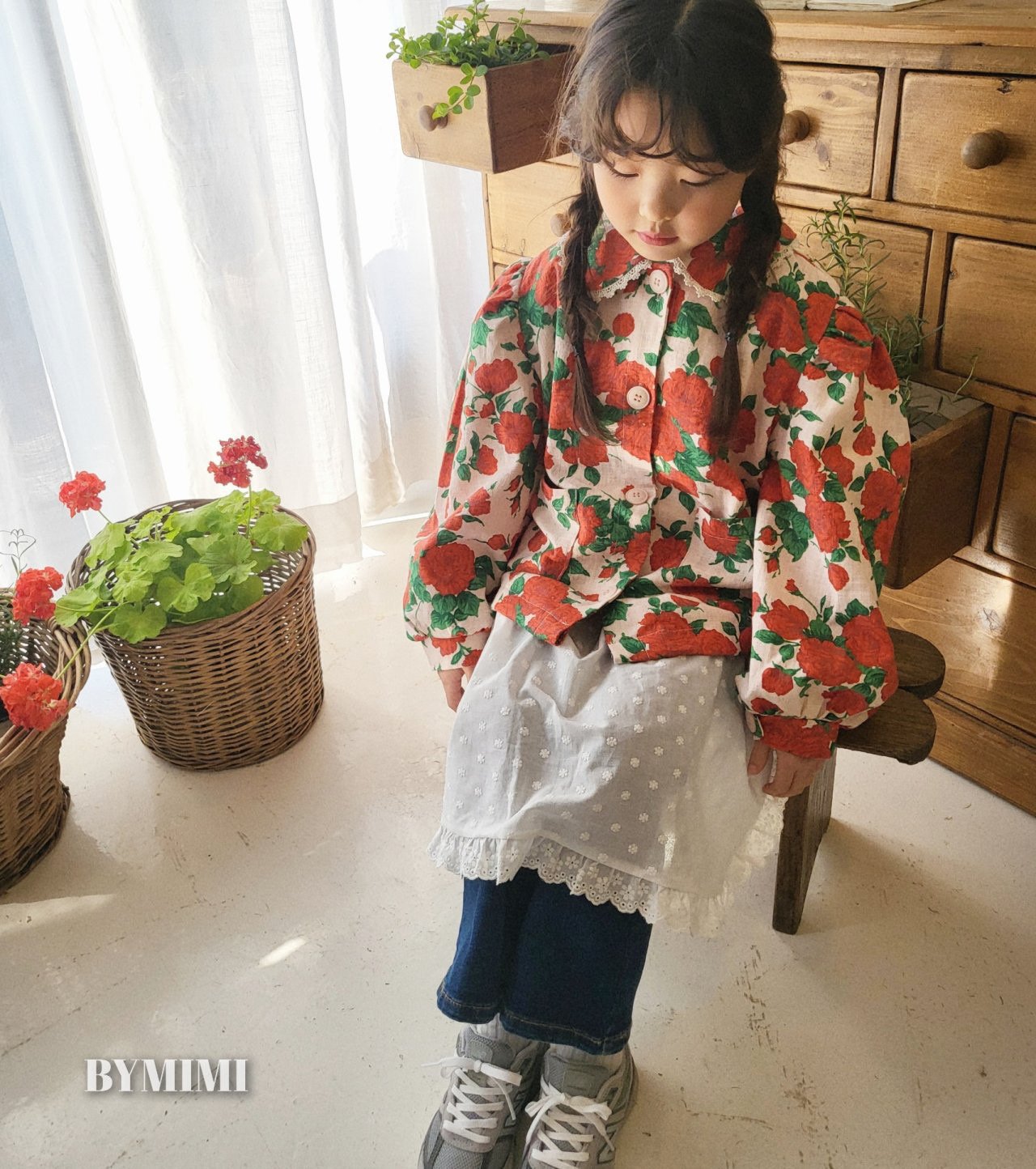 Bymimi - Korean Children Fashion - #toddlerclothing - Rose Jacket - 10