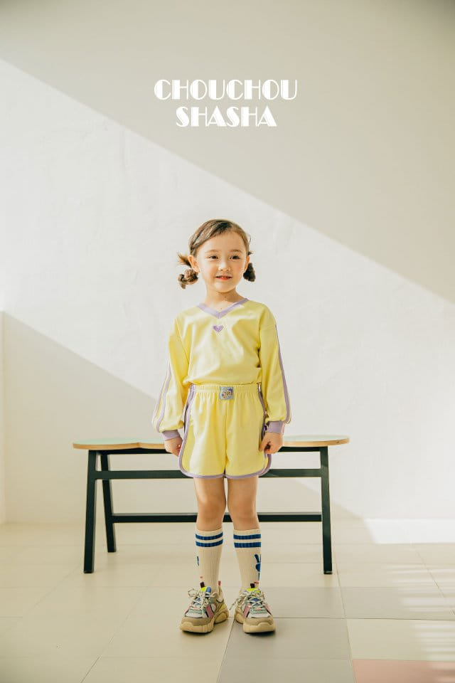 Chouchou Shasha - Korean Children Fashion - #Kfashion4kids - Harnie V Neck Tee - 9