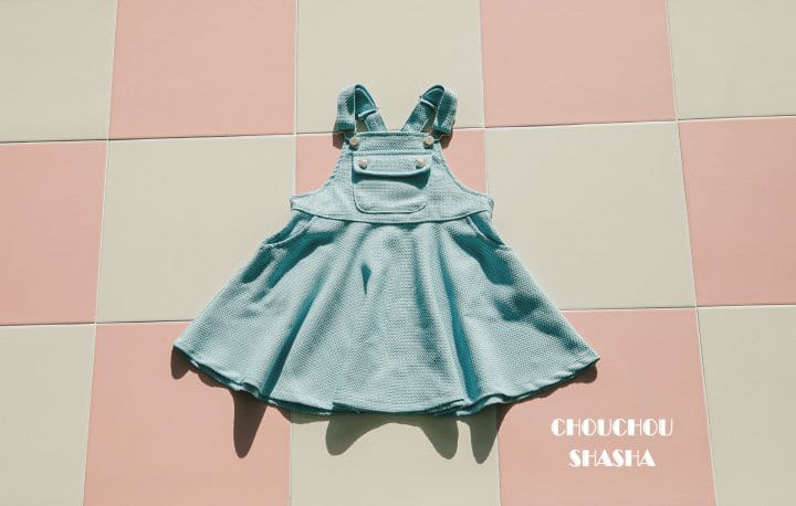 Chouchou Shasha - Korean Children Fashion - #childofig - Coco Overall One-piece - 11