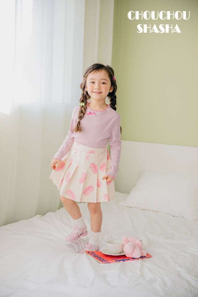 Chouchou Shasha - Korean Children Fashion - #childofig - New Wrinkle Skirt - 8