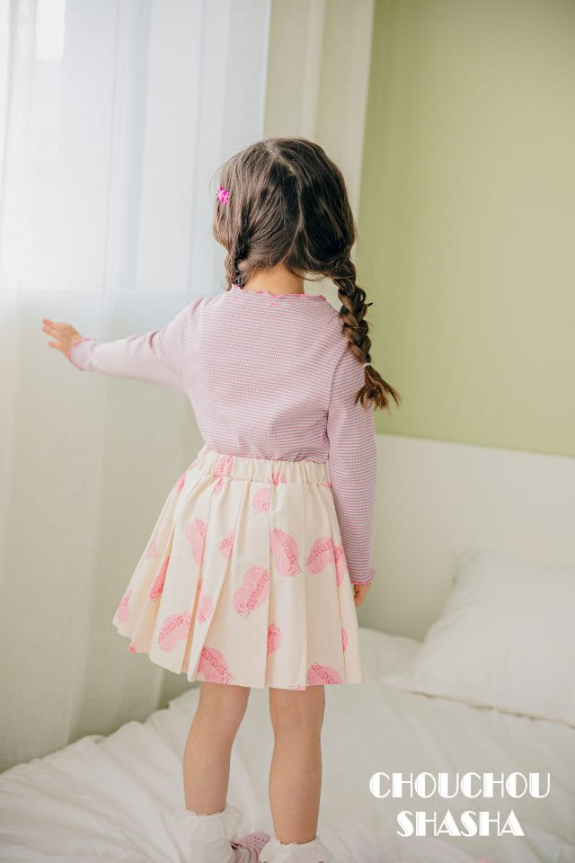 Chouchou Shasha - Korean Children Fashion - #childofig - New Wrinkle Skirt - 9