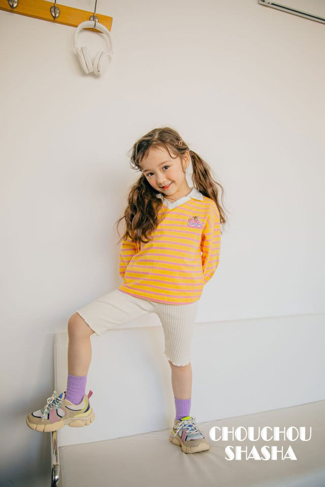 Chouchou Shasha - Korean Children Fashion - #childofig - Chu Rib Leggings - 6