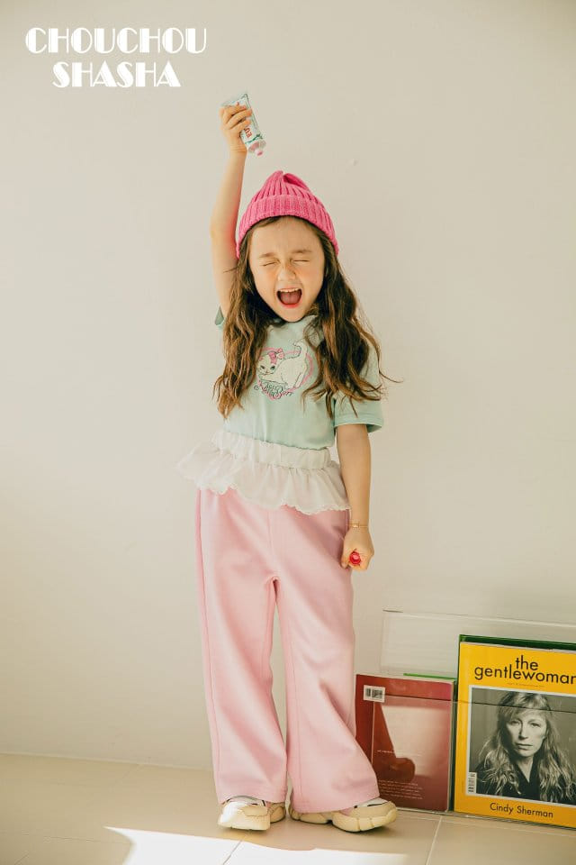 Chouchou Shasha - Korean Children Fashion - #childofig - Jenny Lace Pants - 4