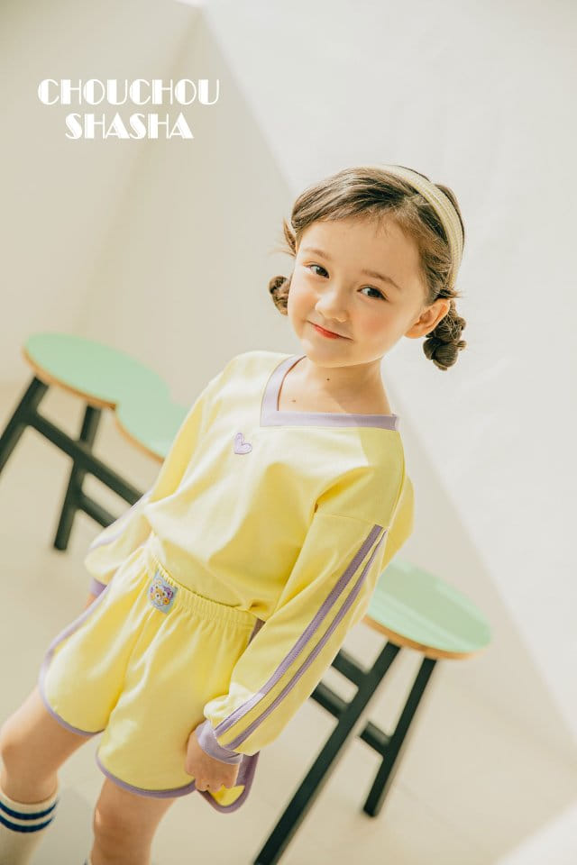 Chouchou Shasha - Korean Children Fashion - #childofig - Harnie V Neck Tee
