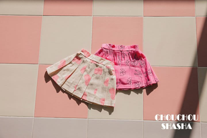 Chouchou Shasha - Korean Children Fashion - #discoveringself - New Wrinkle Skirt - 12