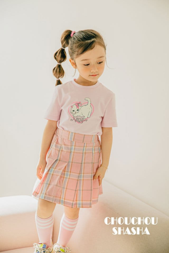 Chouchou Shasha - Korean Children Fashion - #discoveringself - Kitty Tee - 6