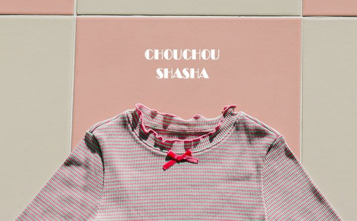 Chouchou Shasha - Korean Children Fashion - #discoveringself - Rollin Stripes Tee