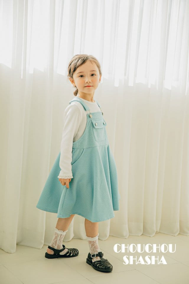 Chouchou Shasha - Korean Children Fashion - #fashionkids - Coco Overall One-piece - 2