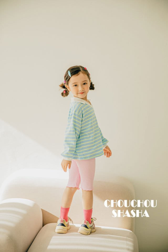 Chouchou Shasha - Korean Children Fashion - #kidsshorts - Chu Rib Leggings - 12