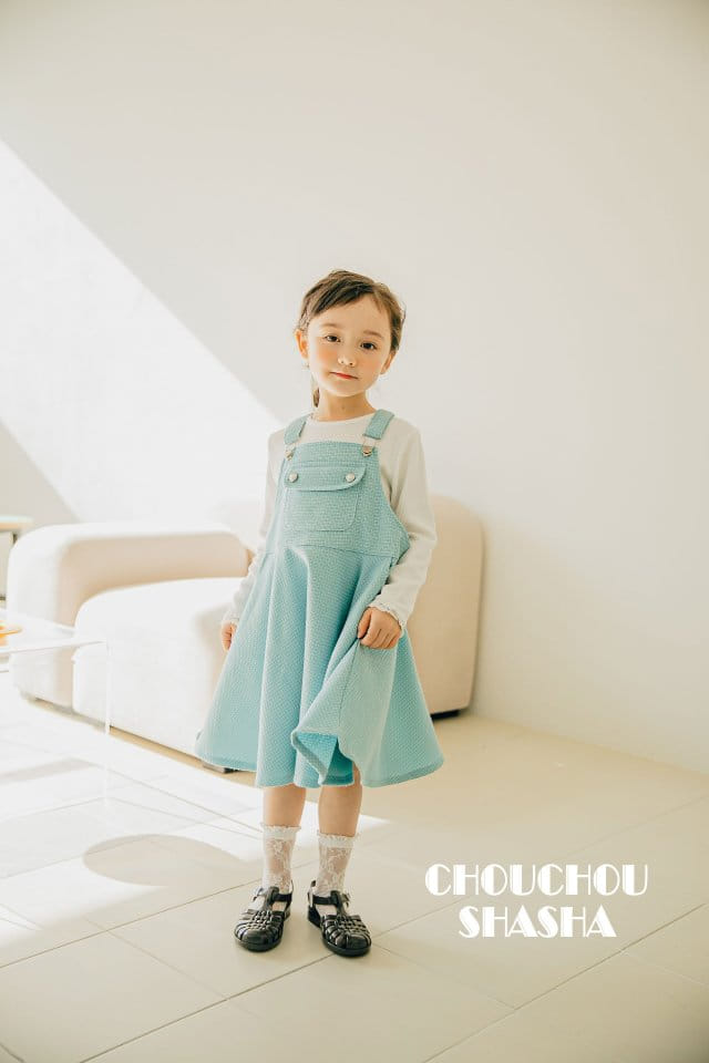 Chouchou Shasha - Korean Children Fashion - #kidsshorts - Coco Overall One-piece - 4