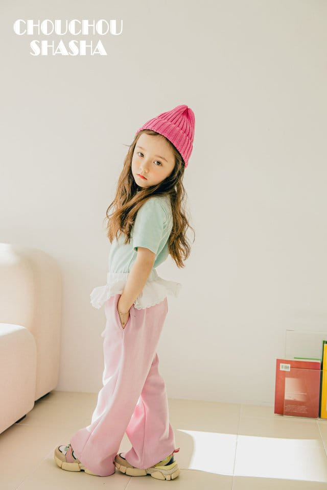 Chouchou Shasha - Korean Children Fashion - #kidsstore - Jenny Lace Pants - 10