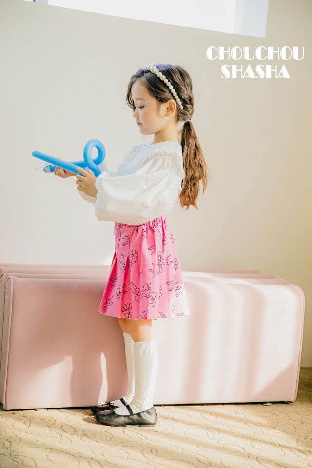 Chouchou Shasha - Korean Children Fashion - #kidsstore - Pure Blouse - 2