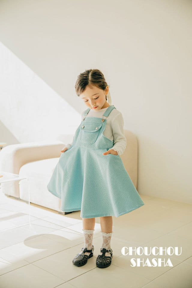 Chouchou Shasha - Korean Children Fashion - #kidzfashiontrend - Coco Overall One-piece - 5
