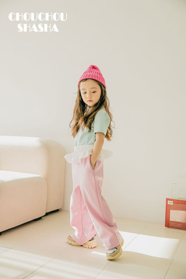 Chouchou Shasha - Korean Children Fashion - #kidzfashiontrend - Jenny Lace Pants - 11