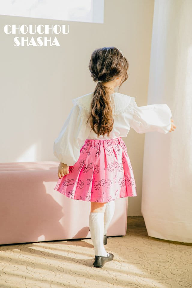 Chouchou Shasha - Korean Children Fashion - #kidzfashiontrend - Pure Blouse - 3
