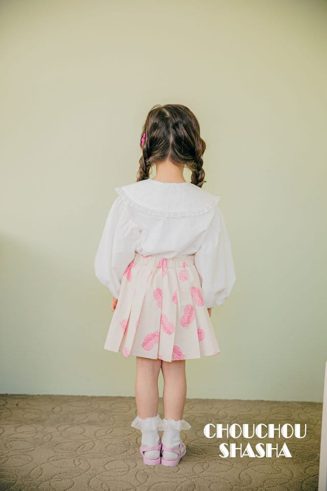 Chouchou Shasha - Korean Children Fashion - #Kfashion4kids - New Wrinkle Skirt - 4