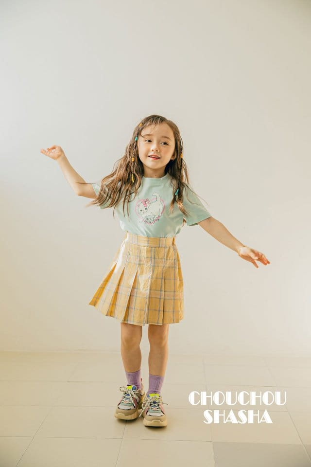 Chouchou Shasha - Korean Children Fashion - #littlefashionista - Kitty Tee - 12