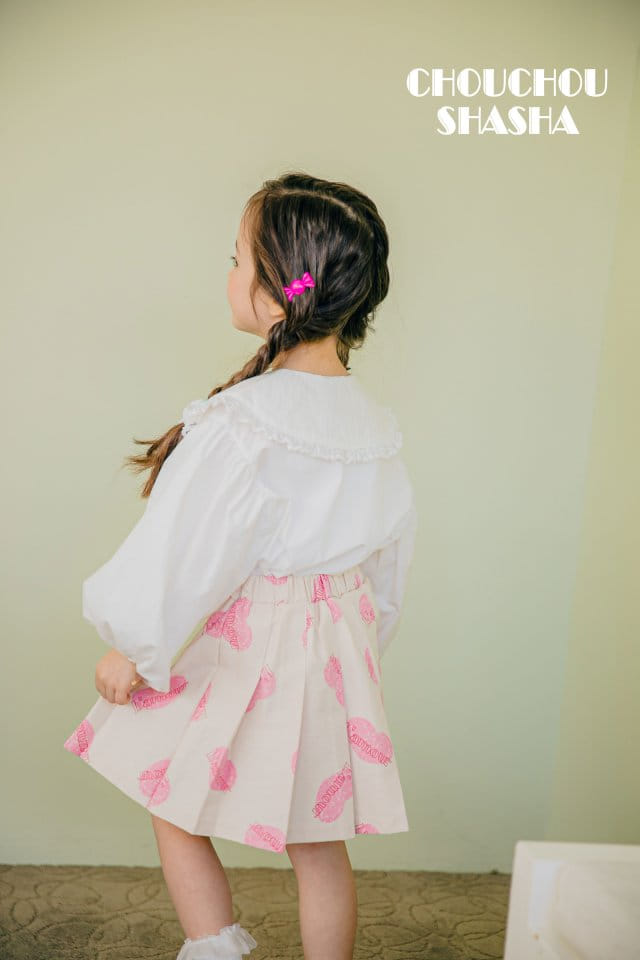 Chouchou Shasha - Korean Children Fashion - #littlefashionista - Pure Blouse - 5