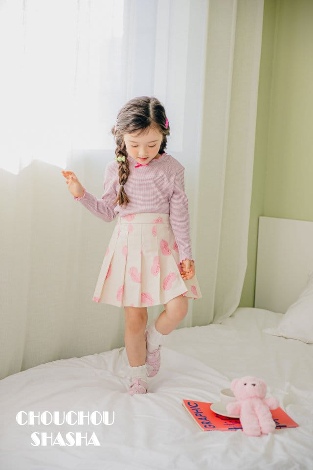 Chouchou Shasha - Korean Children Fashion - #minifashionista - New Wrinkle Skirt - 6