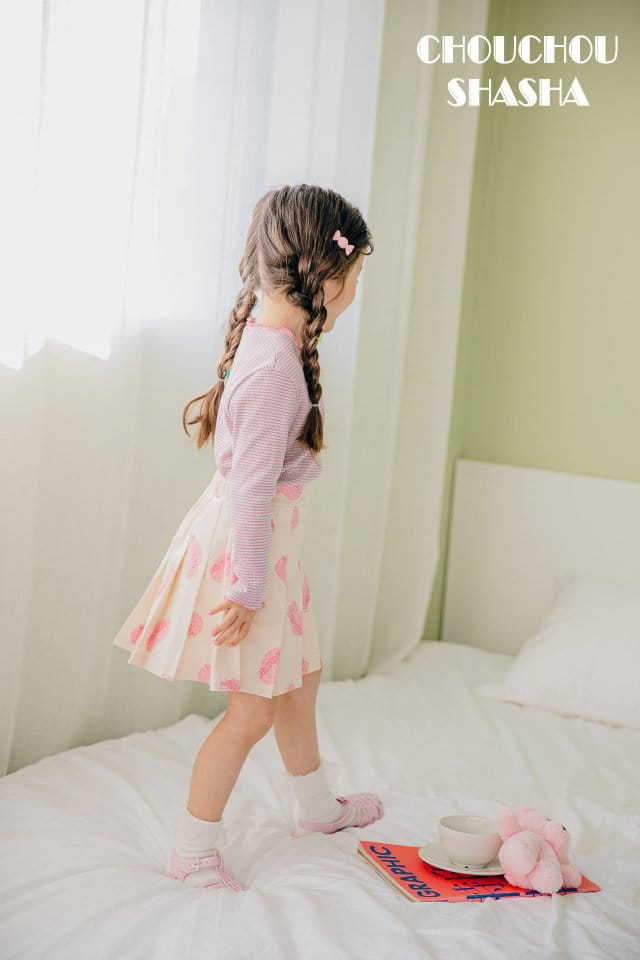 Chouchou Shasha - Korean Children Fashion - #prettylittlegirls - New Wrinkle Skirt - 7