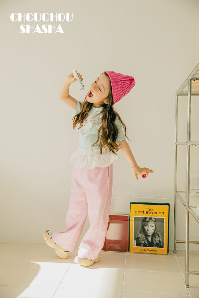 Chouchou Shasha - Korean Children Fashion - #prettylittlegirls - Jenny Lace Pants - 2