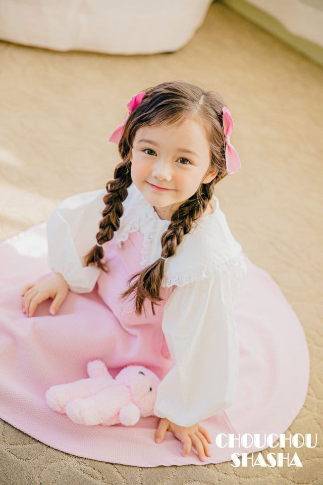 Chouchou Shasha - Korean Children Fashion - #todddlerfashion - Pure Blouse - 9