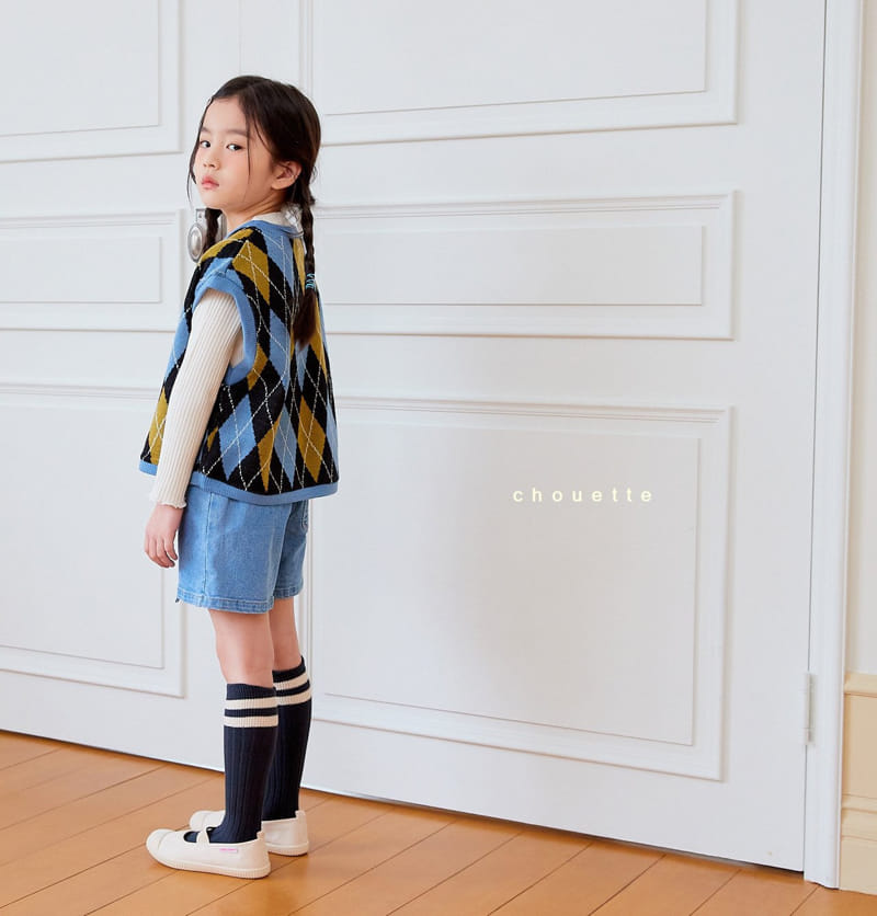 Chouette - Korean Children Fashion - #Kfashion4kids - Argyle Knit Vest - 11